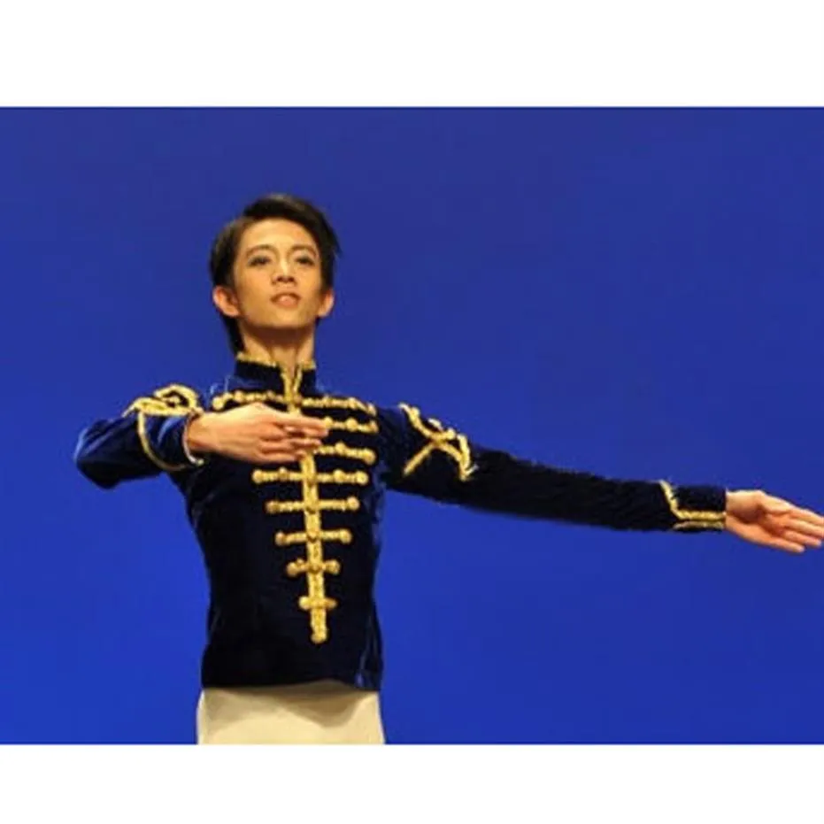 Stage Wear Custom Made Man Velvet Ballet Jacket Prince Dance Costumes Ballet Top For Male Adult Boy Coat292T