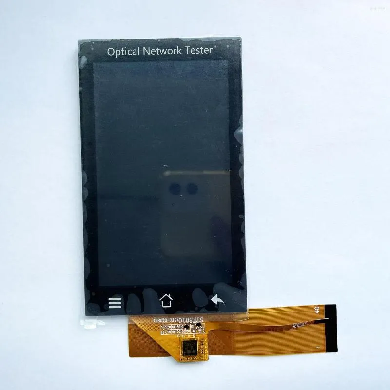 Display LCD per tester di rete ottica per apparecchiature in fibra ottica