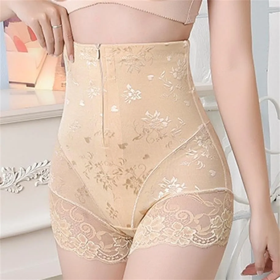 Taille Trainer Originele Body Shaper Corset Shapewear Butt Lifter Tummy Controle Bodysuit Lingerie Hoge Taille Kant Spanx Vrouwen LJ2249e