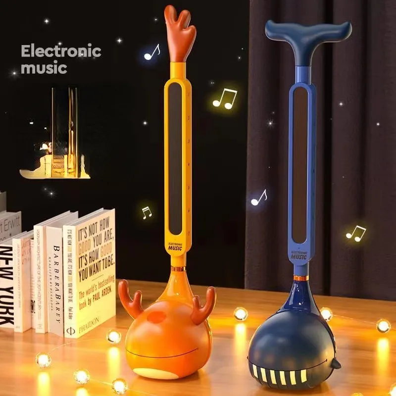 ألعاب صوت موسيقى الأطفال Otamatone اليابانية آلة موسيقية إلكترونية المحمولة المزج أصوات سحرية مرحة اللعب الإبداعية لعبة البيانو للأطفال 230629