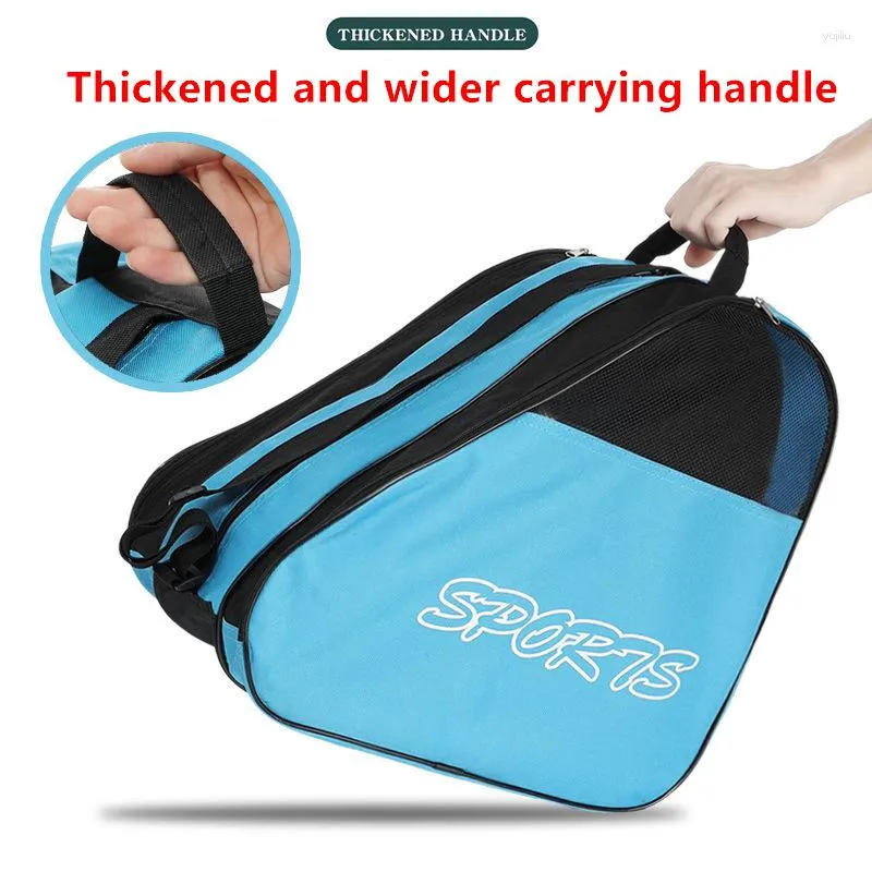 Outdoor -Taschen 3Layers Atmungsfreie Skate Carry Bag Case Kinder Rollen Skates Inline -Eis Skating -Aufbewahrungsaufbewahrung