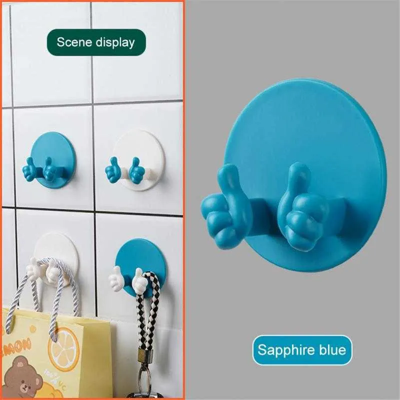 Ganci Adesivi Da Parete Portaoggetti Impermeabile Multiuso Montato Senza  Punzone Appendiabiti Chiavi Cucina Bagno Ganci Robusti Da 0,76 €