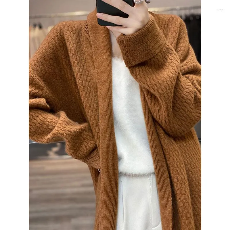 Acheter Cardigan pull femme automne et hiver haut de gamme à