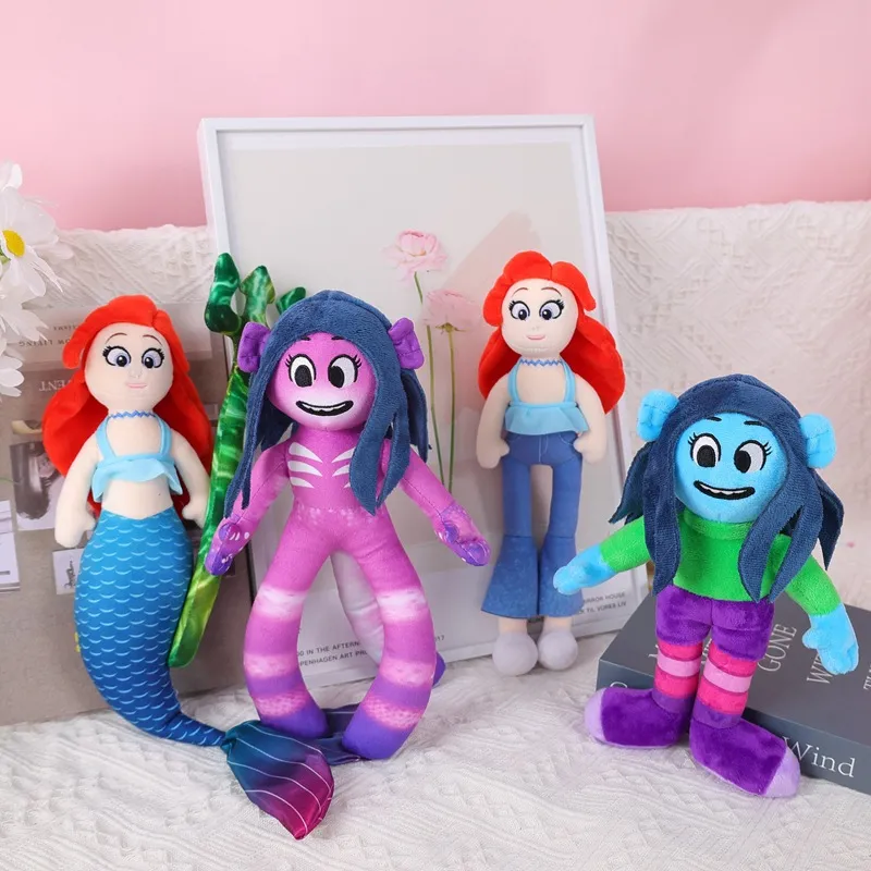 Cute Ruby Gillman Teenage Kraken Plush Toys Kawaii Cartoon Movie Plushie Animation Soft Stuffed Doll Travesseiro Brinquedos Para Meninas Presentes LT0069