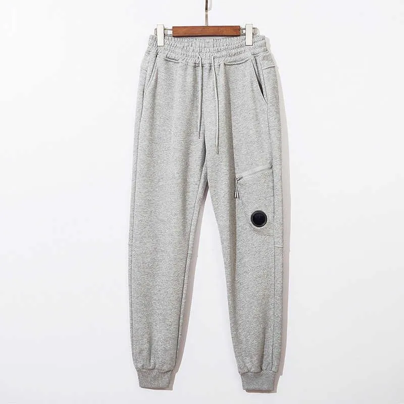 Calças masculinas jogger estiramento solto bolso moletom 2023 tendência estilo britânico zíper esportes ao ar livre casual calças de rua alta cp melhor