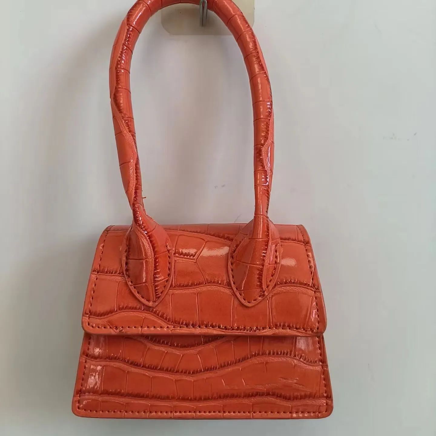Bags Shopping Stylish Mini Shoulder Bag The latest design of the loop handbag for Crossbody sacoche muse Split Crocodile noeud hand coin Cover Gift