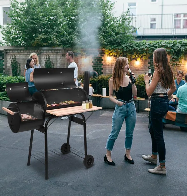 Baril de Charbon de Bois Rapide pour Barbecue, Four à Charbon