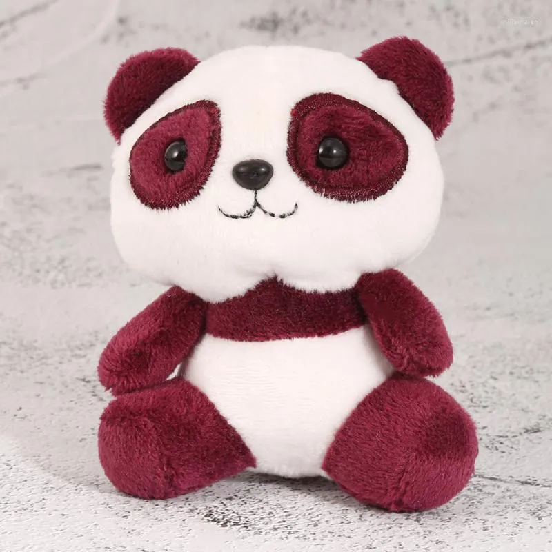 Schlüsselanhänger, niedlicher Plüsch-Panda-gefüllter Puppen-Schlüsselanhänger, Damen-Taschenanhänger, Auto-Schlüsselanhänger, Schmuck, Ornamente, Geschenke, Kinderspielzeug