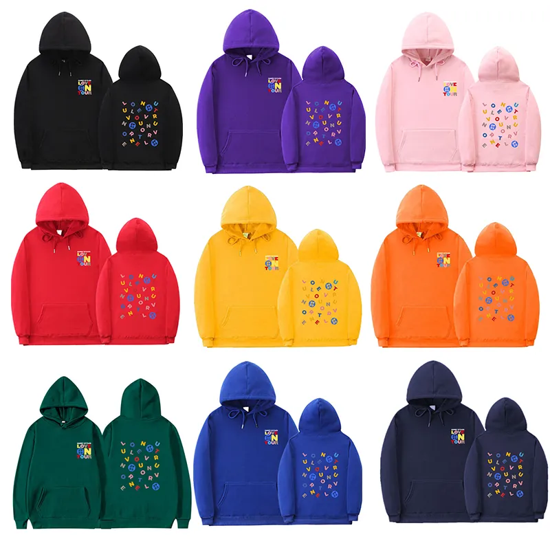 23ss Heren Kleding Ontwerper Hoodies Sweatshirts Top Kwaliteit Fluwelen Warmer Trui LIEFDE Truien Vrouwen Hoodie Luxe Straat Kleding Aziatische Maat S-3XL