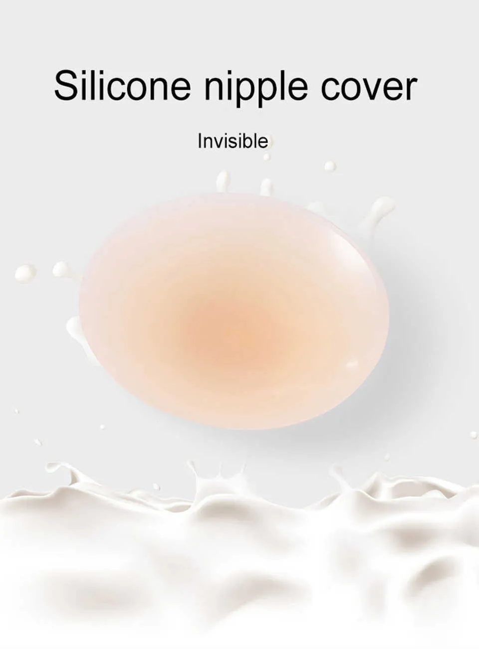 Breast Pad Reusable Nipple Cover Pasties Silicone Invisible Breast