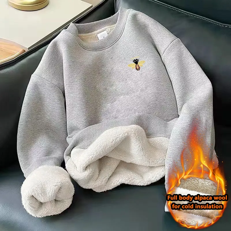 2023 Spring Mens Cashmere Warm Hoodies For Women Thickened 2023 Spring Mens Cashmere Warm Hoodies For Women Thickened