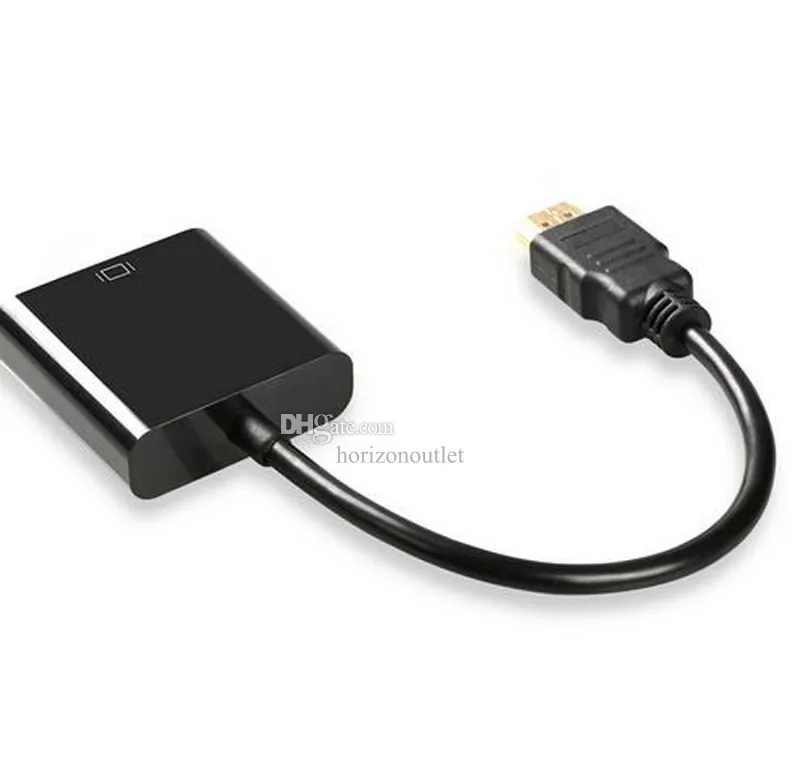 VGA to HDMI Converter Adapter with 3.5mm Audio USB Power 1080P VGA