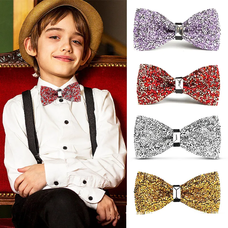 Diamond Bow Ties Party Favor Necktie Bar Festival Party Decoration Bowknot Wedding