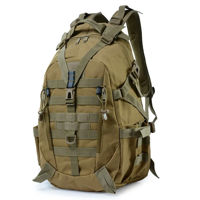 Mochila Táctica Militar Impermeable Grande 40l De Senderismo