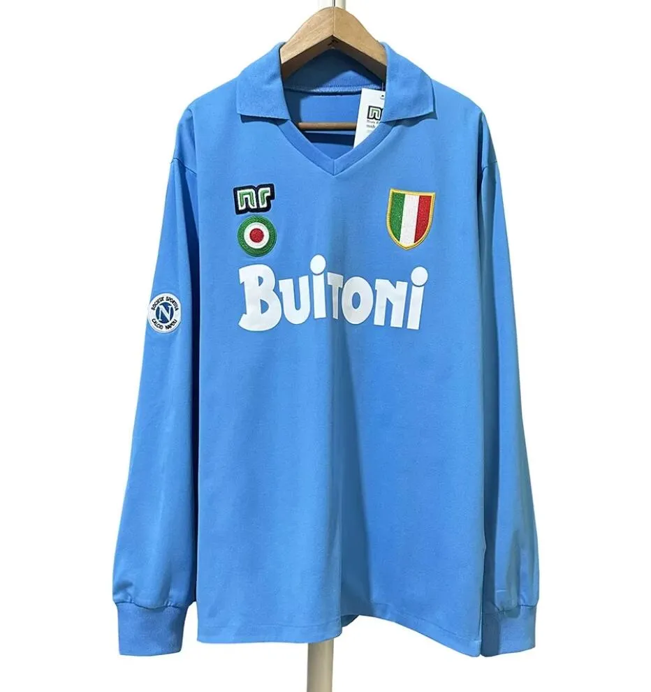 Maradona Napoli Retro Soccer Jerseys Vintage 1986 1987 1988 1999
