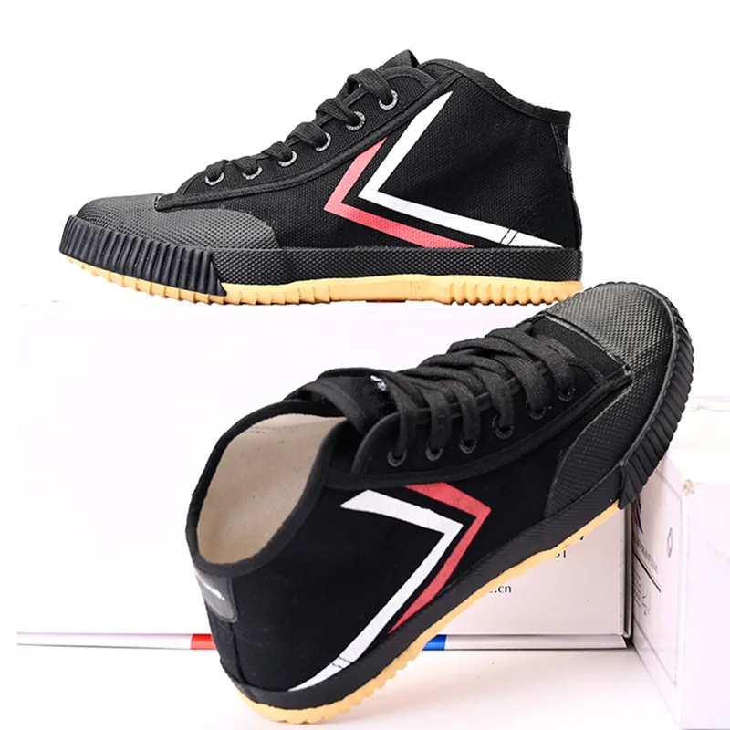 Sapatos sociais Dafu tênis originais altura superior média 1920 Kungfu 503 balck 230630