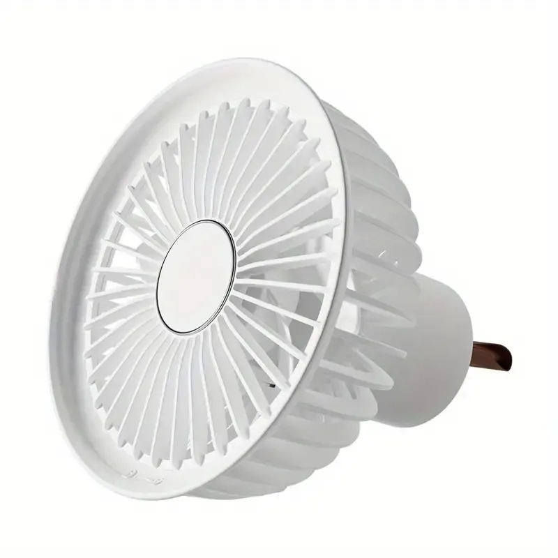 1pc petit ventilateur de bureau USB personnel, ventilateurs portables, fonctionnement silencieux et alimentation en air à 360 °, ventilateur de table de chevet à angle réglable pour bureau, chambre à coucher, ventilateur pour animaux de compagnie - support argenté