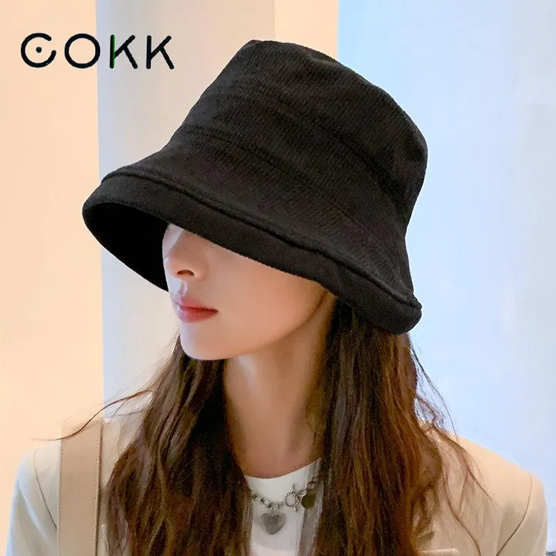 COKK Womens Cotton 3xl Bucket Hat With Wide Brim Foldable