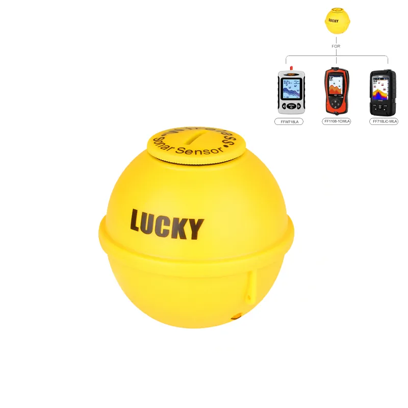 Lucky Sonar Ffcw1108-1 Fish Finder Wireless 120m Wireless Fishing