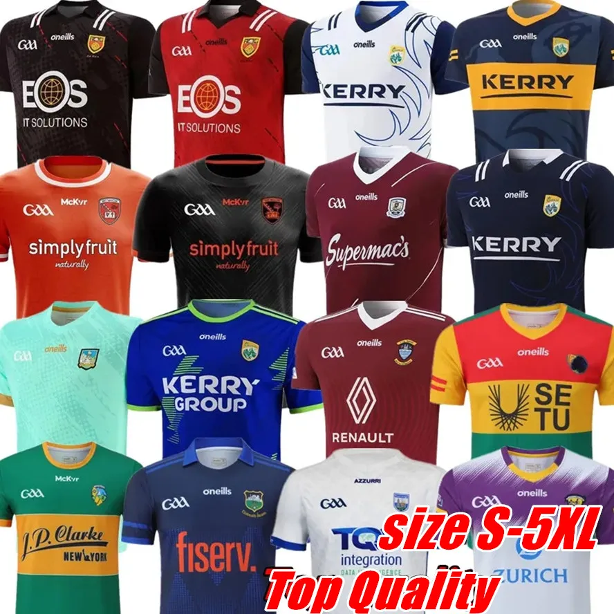 Outros Vestuário 2023 Gaa Rugby Jerseys Wexford Tipperary Galway Dublin