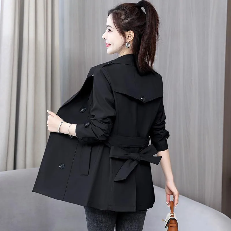 タイムセール　完売Lサイズ　2024AW Short Trench Jacket 14 Short Trench Coats for Women 2024