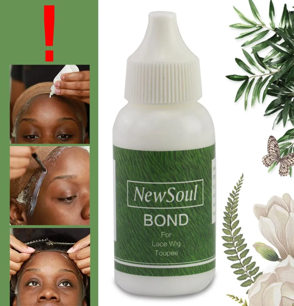 38ml Lace Wig Glue Bonding Adhesive Bold Hold Glue Like Ghost For Lace