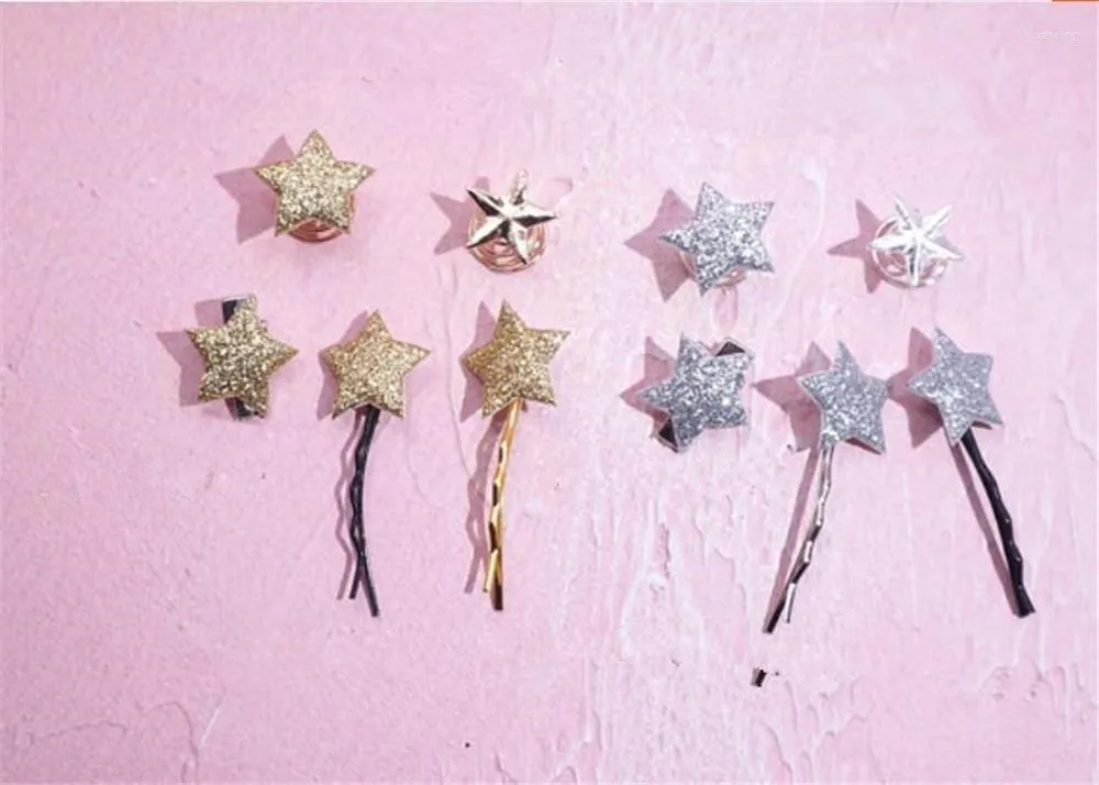 Party Supplies Bling Sequin Lolita Star Hair Pin Side Clip Accessories Headwear Women's Headdress B955