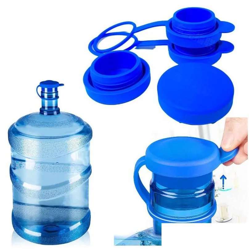 Drinkware Deksel Deksels 5 Gallon Waterkan Dop Sile Lek- en morsbestendig Vervangende doppen Plug Drop Levering Thuis Tuin Keuken Dinin Dhzw0