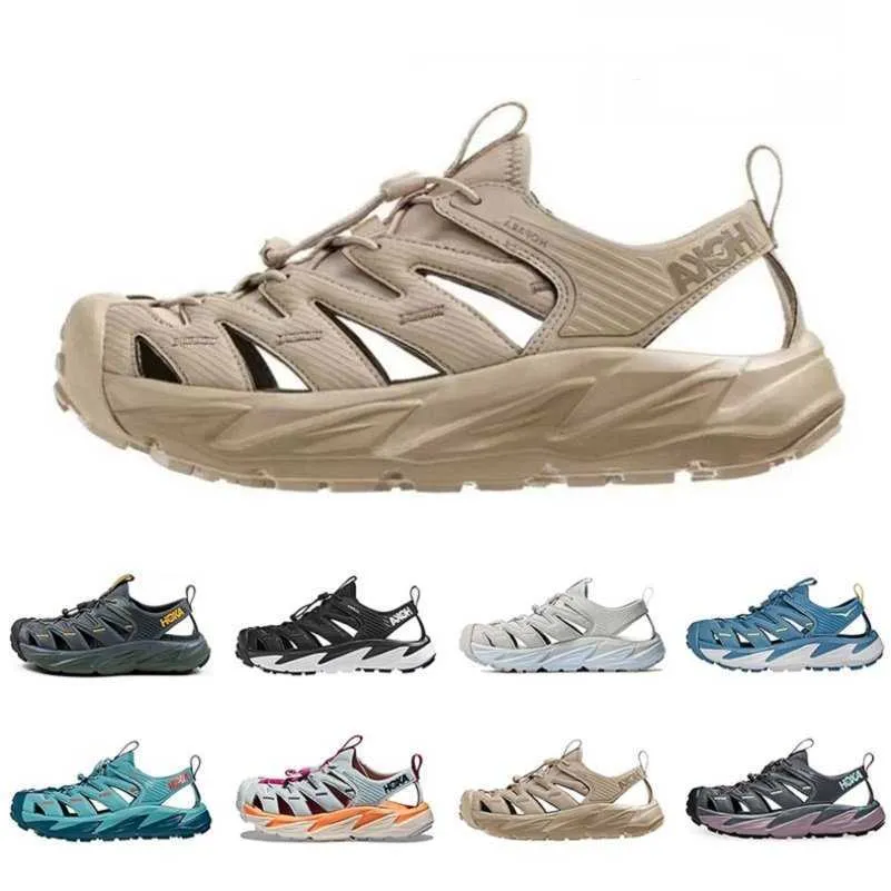 Hoka One Hopara Sandals 슬리퍼 슬라이드 남성 클래식 트리플 흑백 옥스포드 옥스포드 옥스포드 황갈색 남자 슬라이퍼 샌들 신발 팬토 플 Sandale