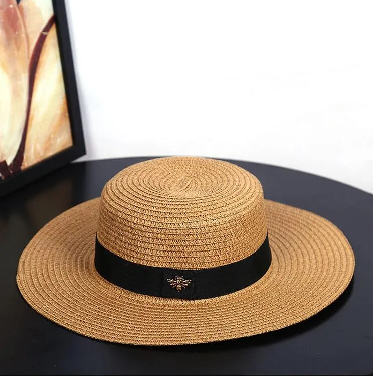 Straw hat Designer emmer hoed pet voor mannen vrouw casquette mode mode mode beanie honkbal cap snapbacks outdoor vissenjurk hoogwaardige zomer zon vizier