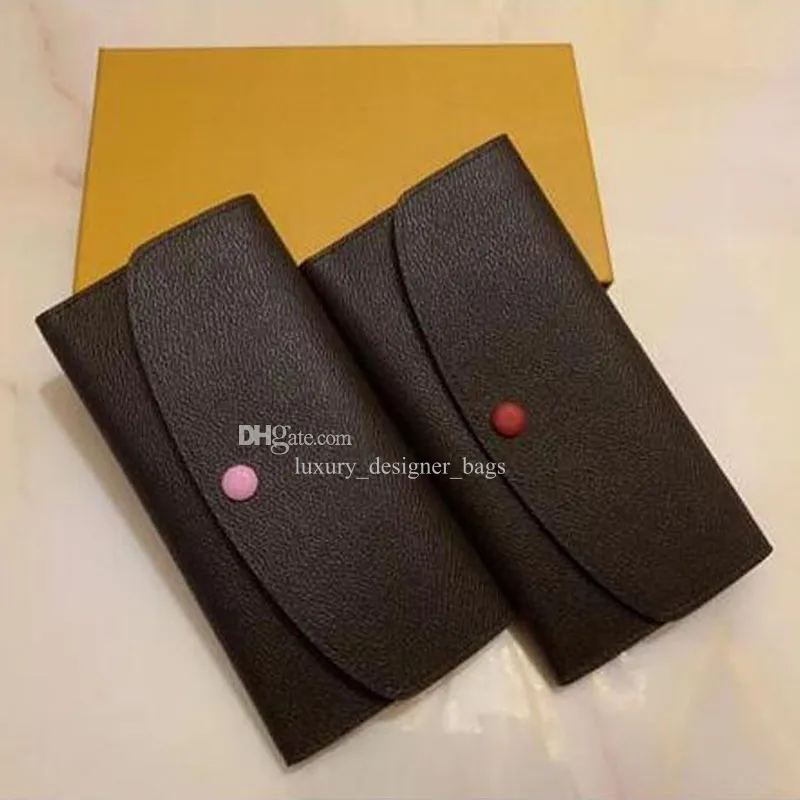 Designer Wallet Classic Flap Button Women Long Wallets Fashion Exotic Leather Zipper Coin Purse Fresh Luxury Woman Card Holder Clutches Pouch Vintage Clutch Bag