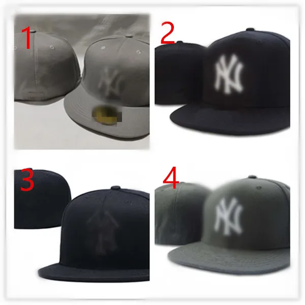 Bra kvalitet 36 färger klassiska team marinblå färg på fält baseball monterade hattar street hip hop sport York full stängd design caps hh-6.30