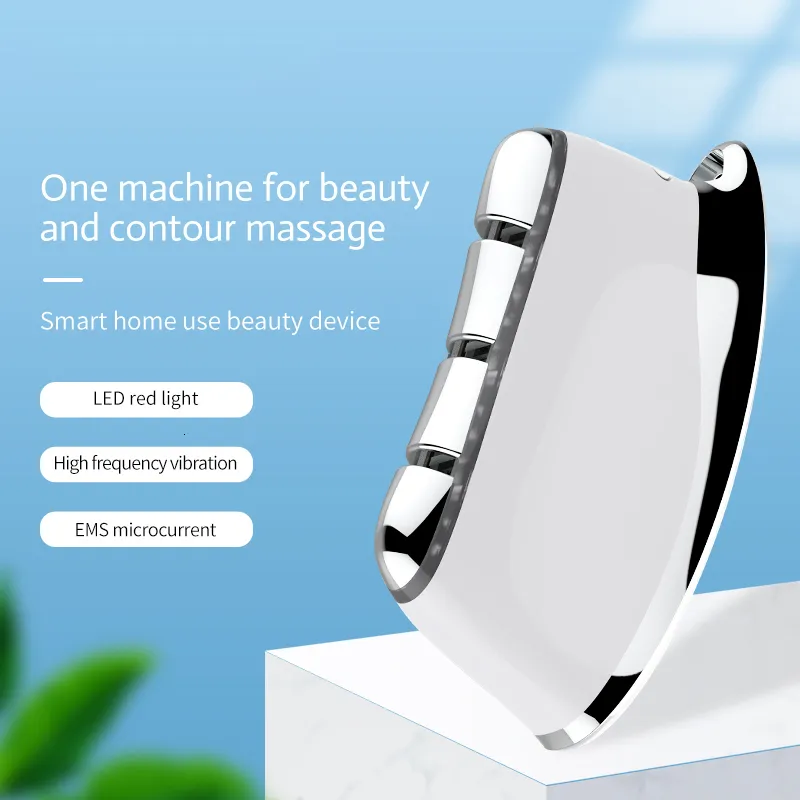 Face Massager EMS Face Massager Microcurrent LED Skin Drawing Remvenation Remover Wrinkle Lifting Beauty Device 230629