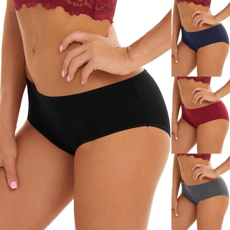 Bragas De Mujer Panty Ropa Interior Transpirable Tamaño Grande Algodón  Menstrual Flujo De Mujer Calzoncillos De Cintura Media De $50,72