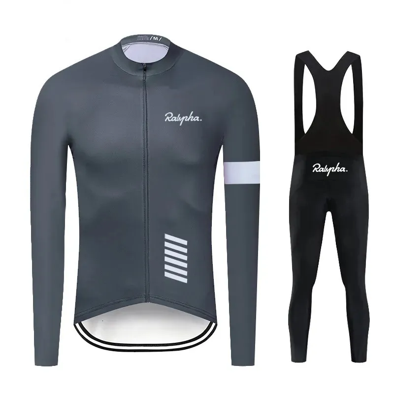 Ensembles de maillot de cyclisme raphaful printemps automne ensemble à manches longues costumes de vélo vêtements de vélo de montagne Ropa Ciclismo 230928