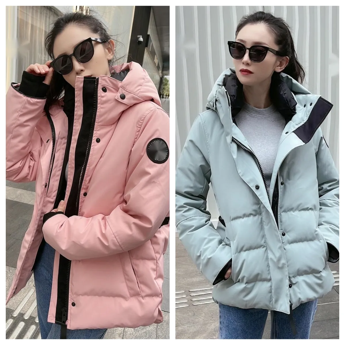 High-end Brand Designer Hoodie Down Jacket Canadian gooses jackets women Fall and Winter Casual Warm Jacket Outdoor Fashion Trendy Coat Trendy New