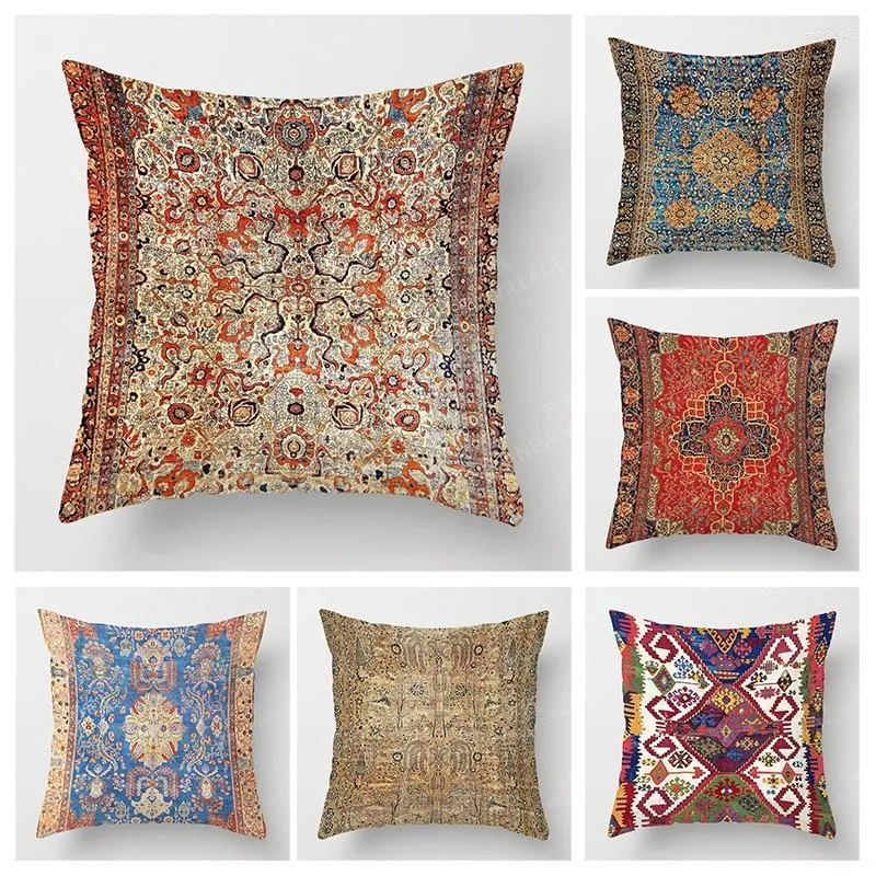 Cuscino Autunno Decorazioni per la casa Autunno Soggiorno Copriletto Divano Boho 45x45 cm 45 50 60x60 cm 40 35x35 cm Persia