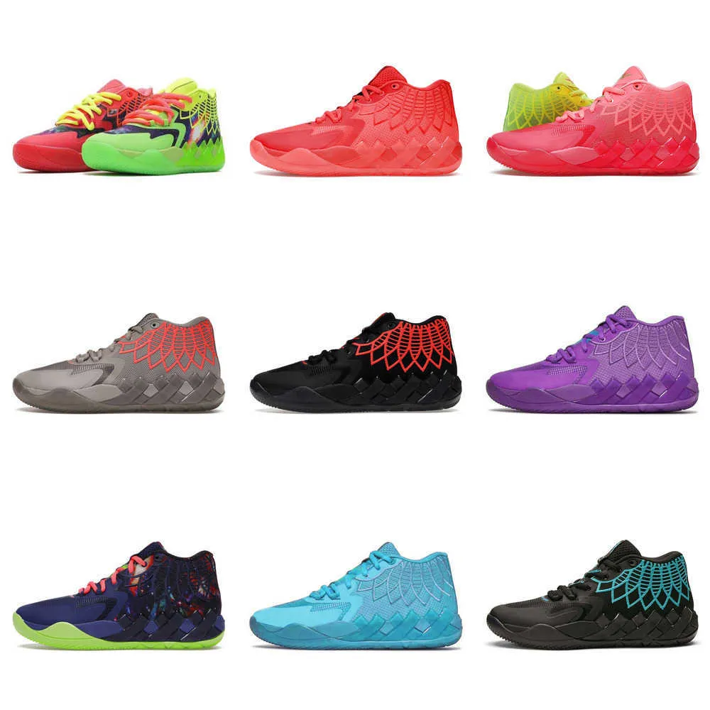 DH Lamelo Ball 1 MB01 Men Basketball Shoes Pumps Black Blast Buzz City Lo Ufo Not From Here Queen City Rick and Morty Rock Ridge Red Mens Designer Sneaker Shoild