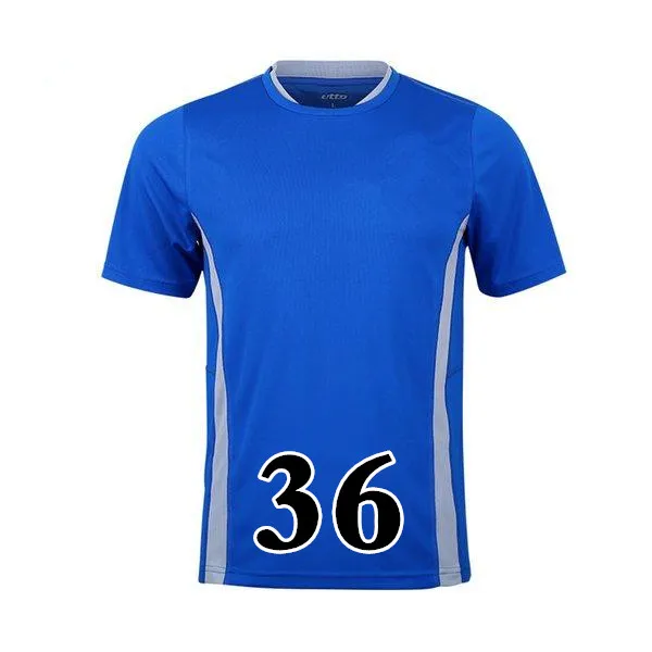 2023 T-Shirt durch Yoga-Fußballtrikot für einfarbige Damenmode Outdoor-Outfit Yogas Tanks Sport Laufen Gym schnell trocknende Gym Clohs-Trikots 036