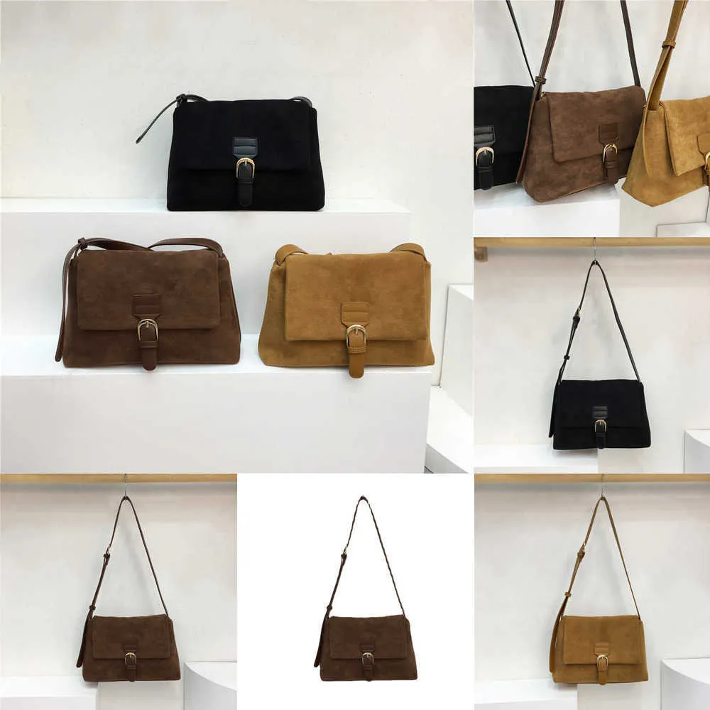 Dame Abendtaschen Herbst und Winter Tasche Damen Koreanische Ausgabe Ins Premium Wildleder Fleece Pendler Casual Schulter Umhängetasche Messenger 230828