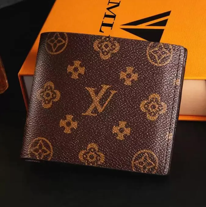 High End Designer Plaid phantom wallet with Credit Card Holder and Box AAA Quality for Men and Women