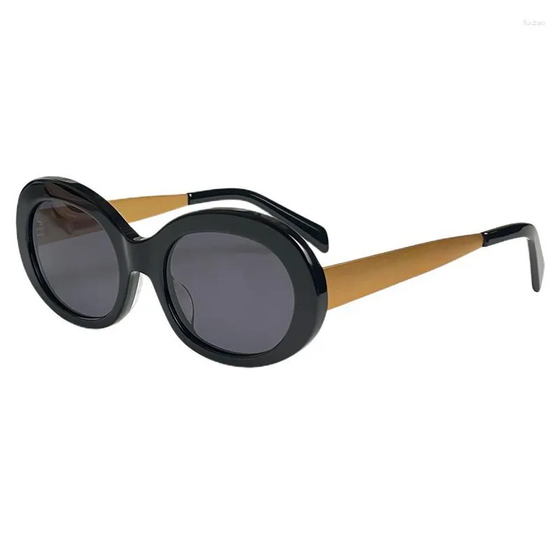 Lunettes de soleil femmes marque Designer lunettes de soleil nuances mâle Vintage rond miroir été UV400