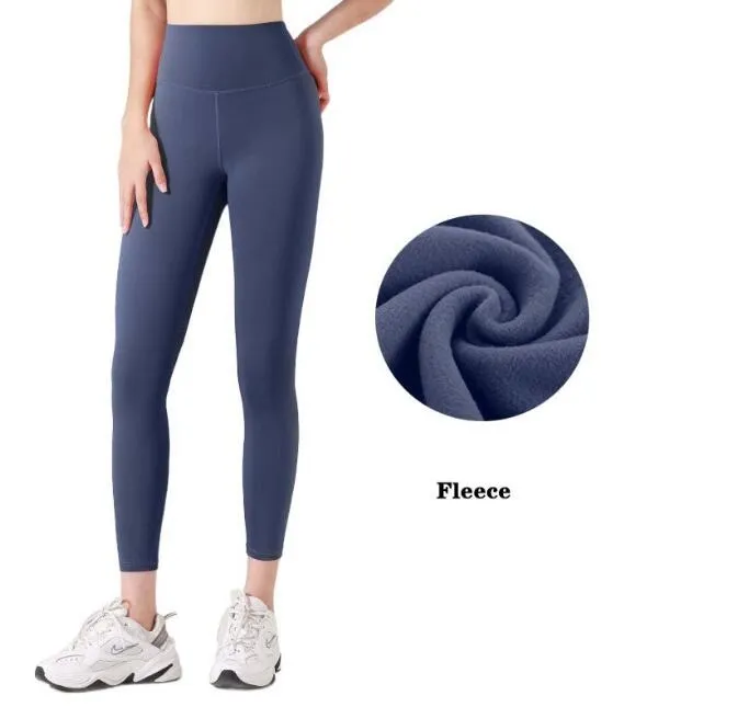 with Pockets Gym Tights for Women Sports Solid Color High Waist