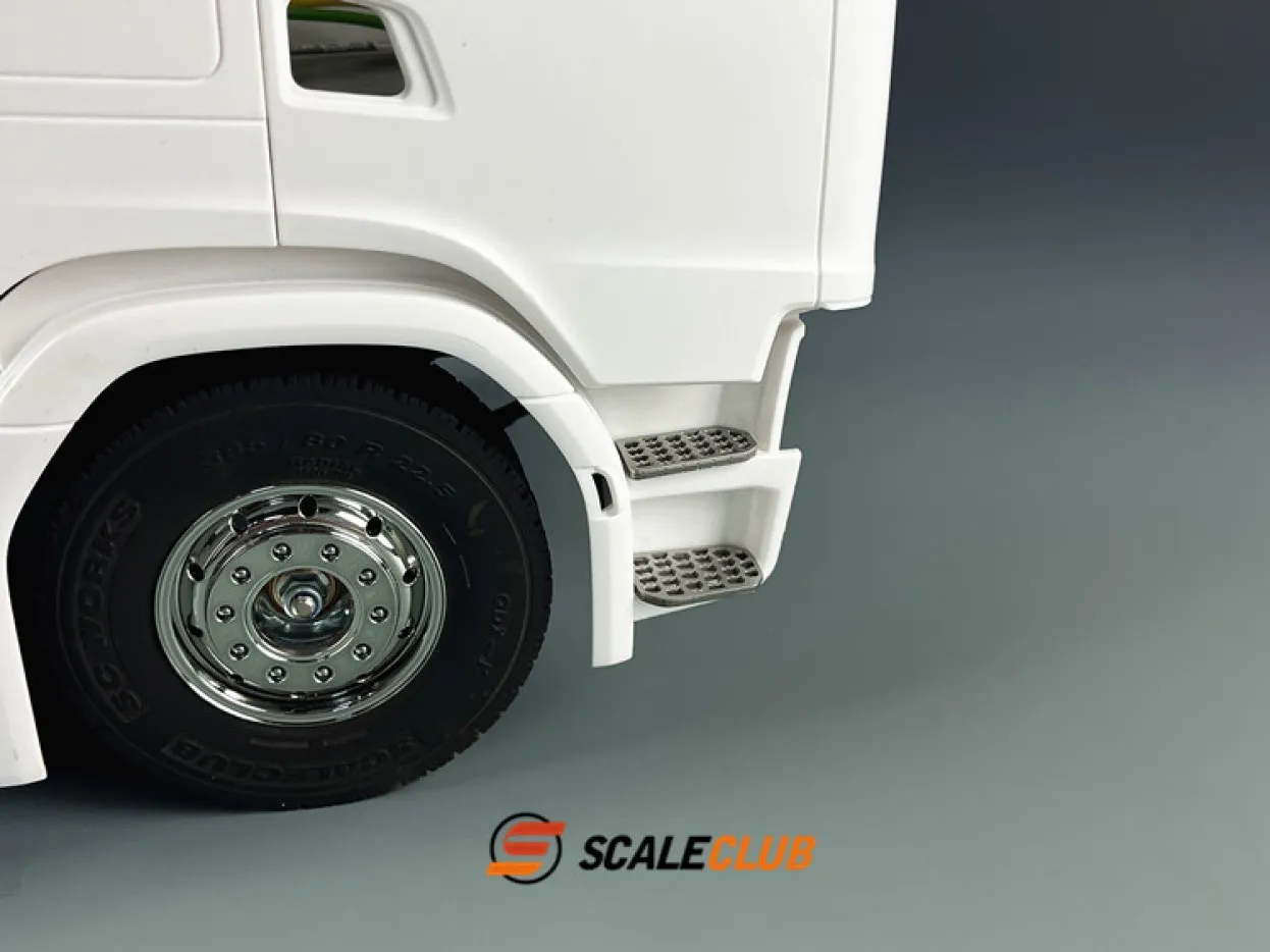 Scaleclub Model 1/14 Scania 770SのアップグレードされたスケルトンメタルルーフトレッドScania Man Actros Volvo Car部のTamiya Lesuの屋根