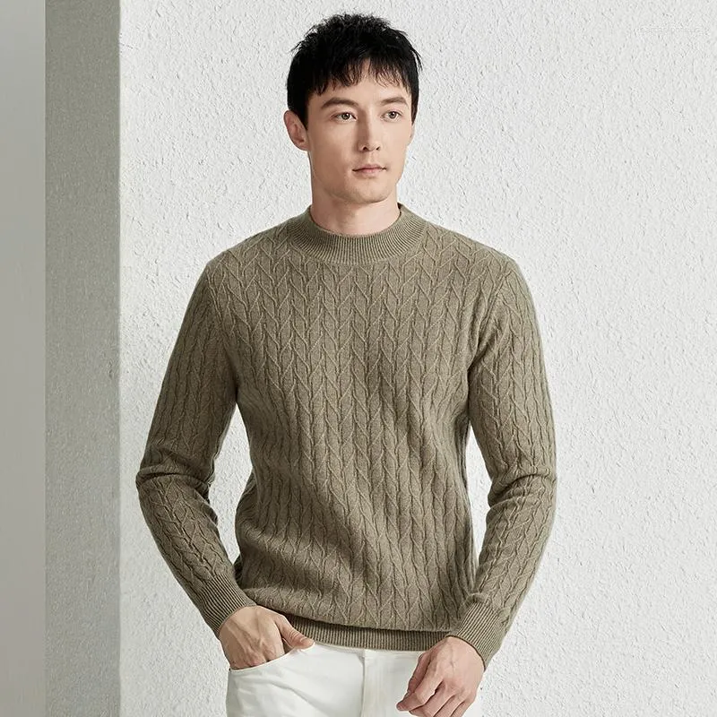 Mens thick wooly jumpers cheap