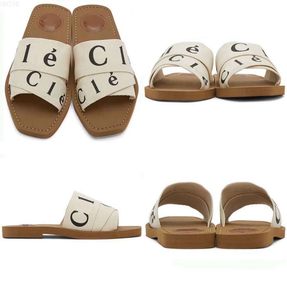 16designer pantoffels slippers slippers sandalen houtachtige platte muiltjes De O-signatuur van Maison siert de binnenzool Het gemakkelijke slip-on ontwerp maakt van deze flat een zomerse essentie