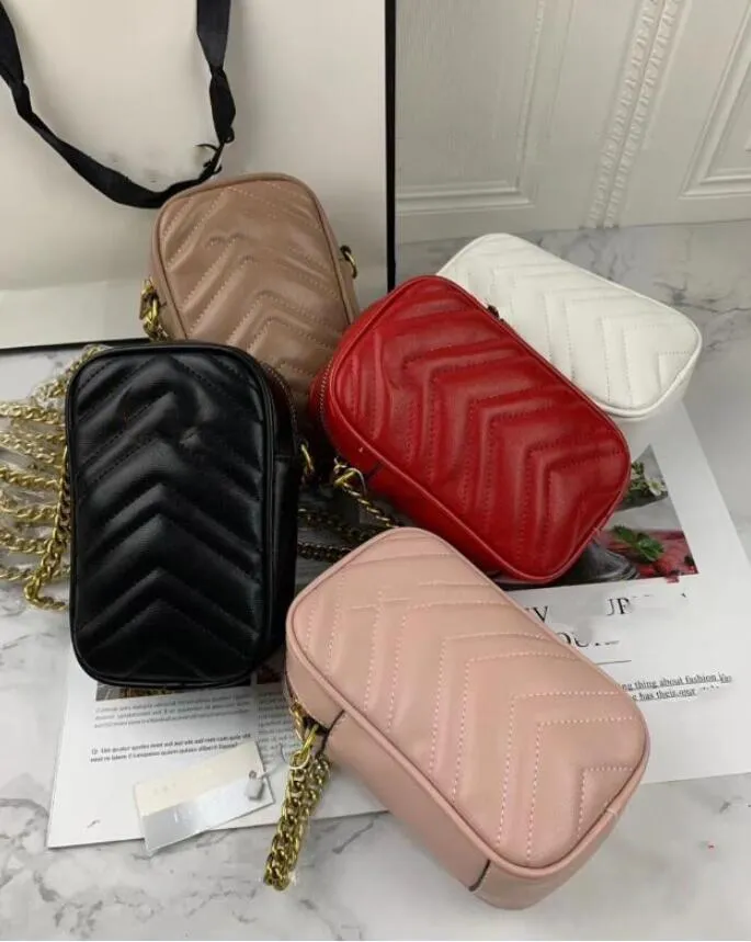 Bolso de diseñador clásico dhgate Bolsos Diseñadores de bolsos Bolsos de hombro Cadena Enrejado de diamantes Cuero genuino de PU Monederos cruzados para mujer Bolsos de señora