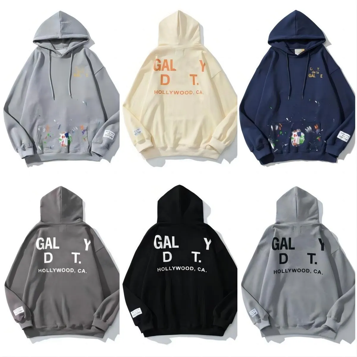 Designer Depts Hoody Hommes Femmes Designers Sweats à capuche Galeries de mode Hiver Homme Manches longues Hommes S Femmes Sweat à capuche Vêtements Match