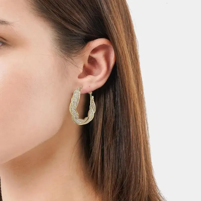 DHgate Lymphatic Magnetic Hoop Earrings Germanium Copper Hoop Earring for Magnetology 230928 Jewelry