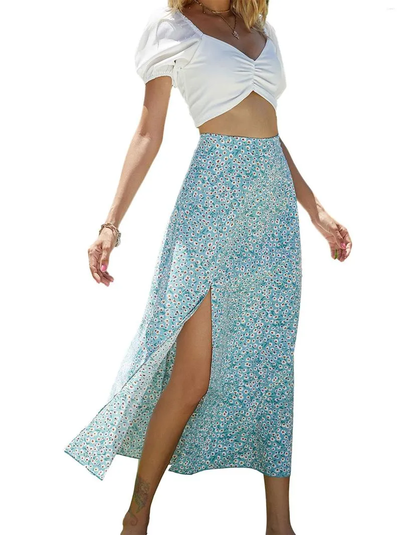 Mid length boho clearance skirts